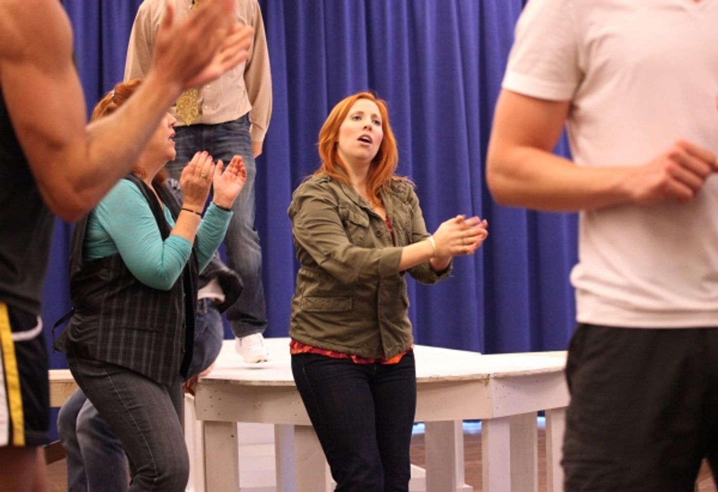 Photo Coverage: Extra Fierce KINKY BOOTS Press Preview - Cyndi Lauper, Harvey Fierstein, Stark Sands, Billy Porter & More! Image