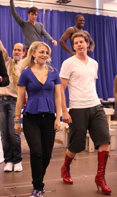 Annaleigh Ashford & Stark Sands Photo