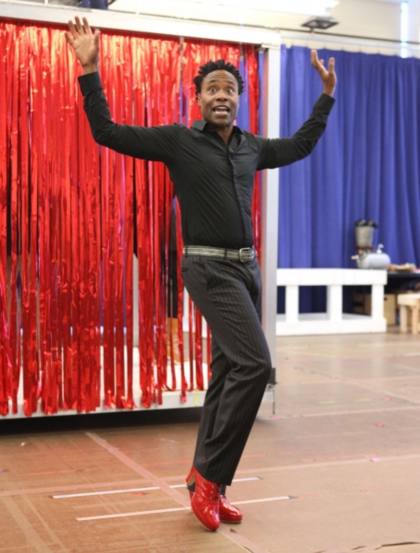 Photo Coverage: Extra Fierce KINKY BOOTS Press Preview - Cyndi Lauper, Harvey Fierstein, Stark Sands, Billy Porter & More! Image