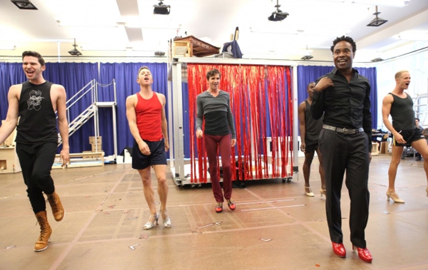 Photo Coverage: Extra Fierce KINKY BOOTS Press Preview - Cyndi Lauper, Harvey Fierstein, Stark Sands, Billy Porter & More! Image