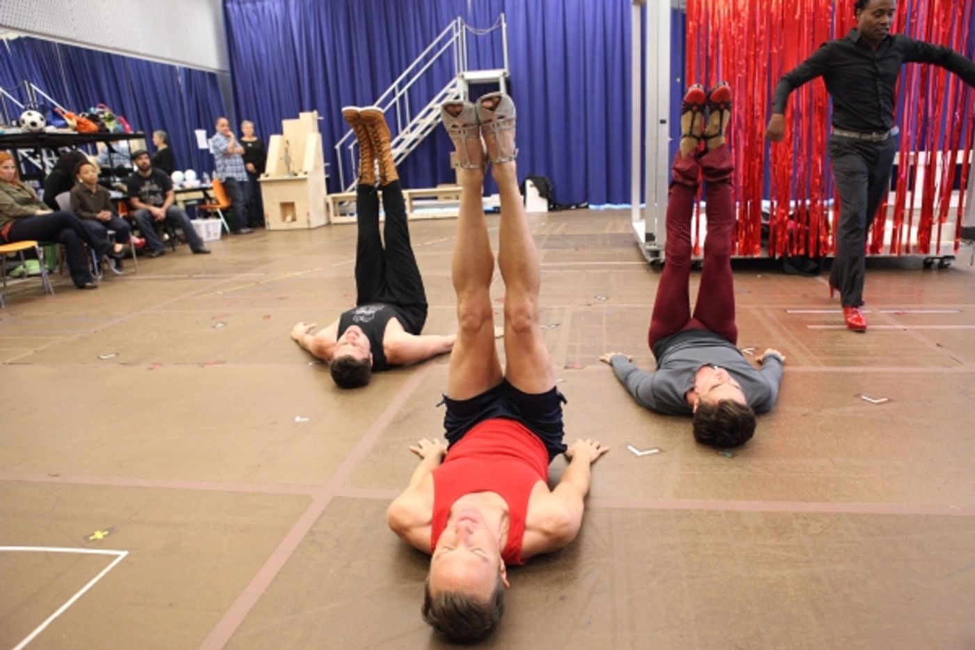 Photo Coverage: Extra Fierce KINKY BOOTS Press Preview - Cyndi Lauper, Harvey Fierstein, Stark Sands, Billy Porter & More! Image