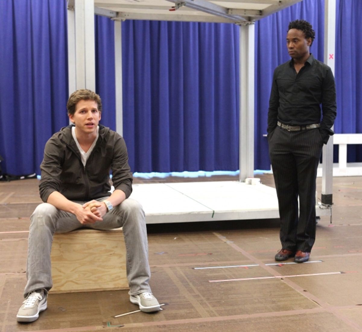  Stark Sands & Billy Porter at 