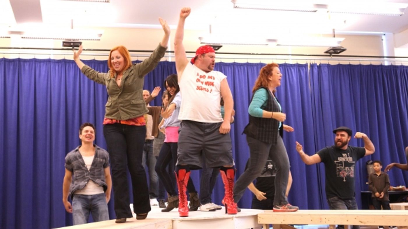 Photo Coverage: Extra Fierce KINKY BOOTS Press Preview - Cyndi Lauper, Harvey Fierstein, Stark Sands, Billy Porter & More! Image