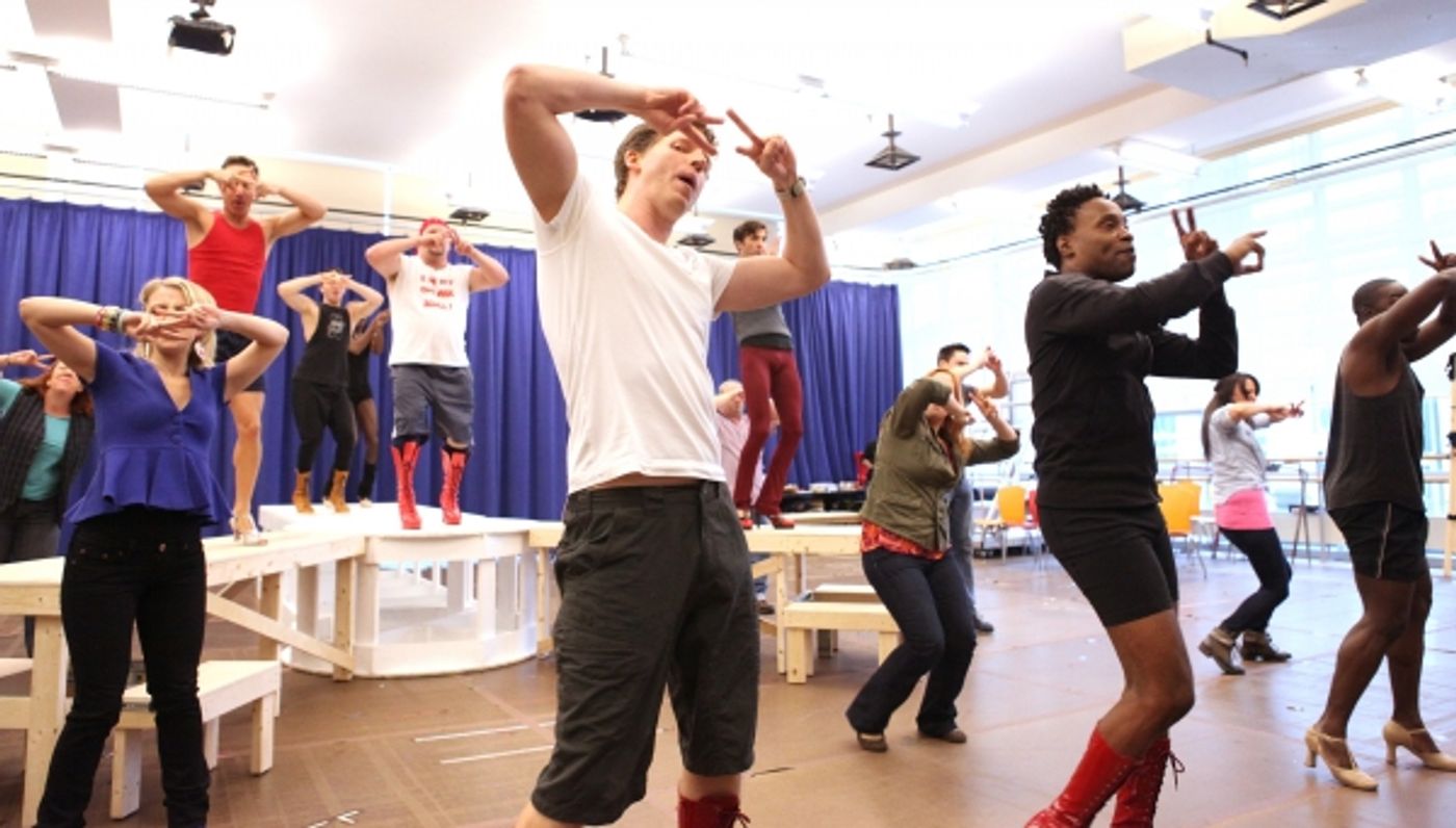 Photo Coverage: Extra Fierce KINKY BOOTS Press Preview - Cyndi Lauper, Harvey Fierstein, Stark Sands, Billy Porter & More! Image