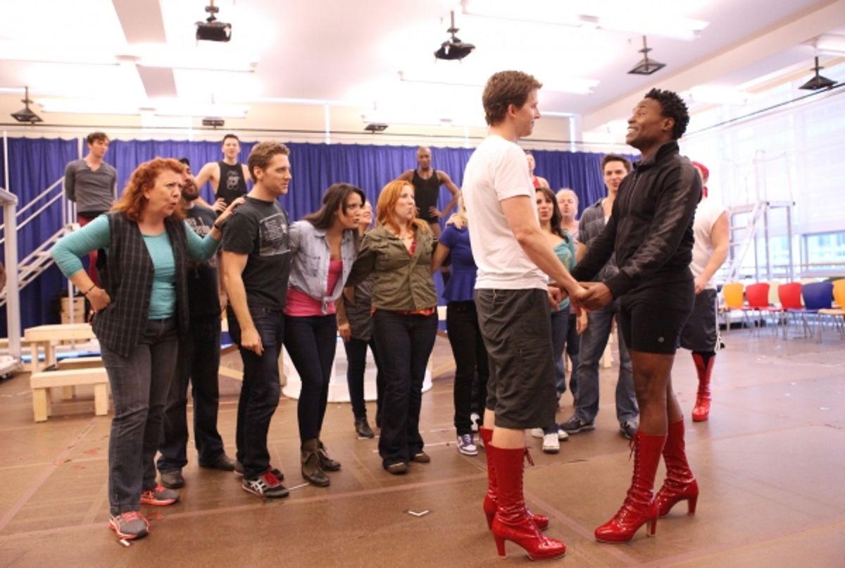  Stark Sands & Billy Porter & Company at 