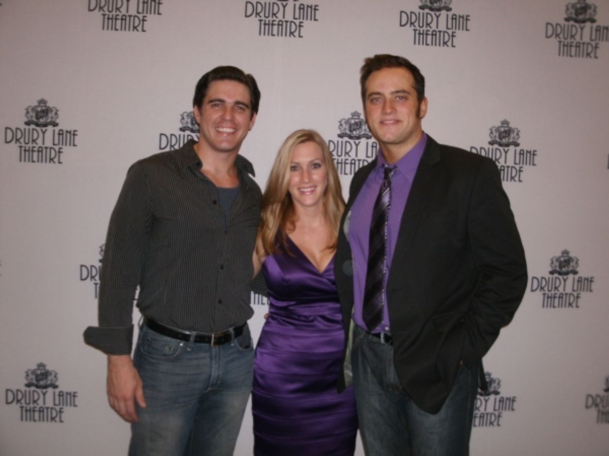 Jake Klinkhammer, Robin Childress and Chris Critelli at 