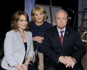 TINA FEY, BARBARA WALTERS, LORNE MICHAELS (ABC/ DONNA SVENNEVIK) @ BroadwayWorld TINA FEY, BARBARA WALTERS, LORNE MICHAELS (ABC/ DONNA SVENNEVIK) Photo