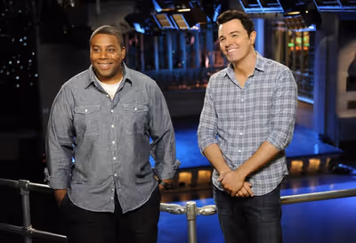  Kenan Thompson, Seth MacFarlane -- (Photo by: Dana Edelson/NBC) Photo