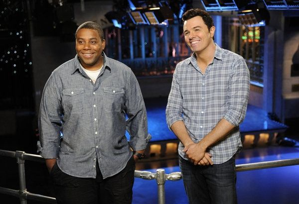  Kenan Thompson, Seth MacFarlane -- (Photo by: Dana Edelson/NBC) Photo