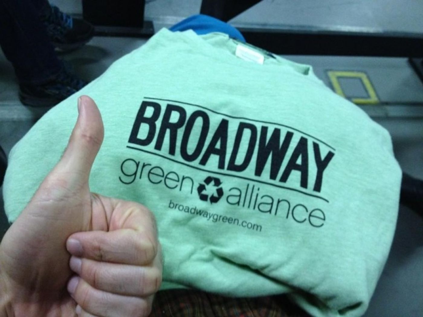 Photo Flash: Saturday Intermission Pics, Sept 15 - CHAPLIN, EVITA, Perez Hilton in NEWSical and More!  Image