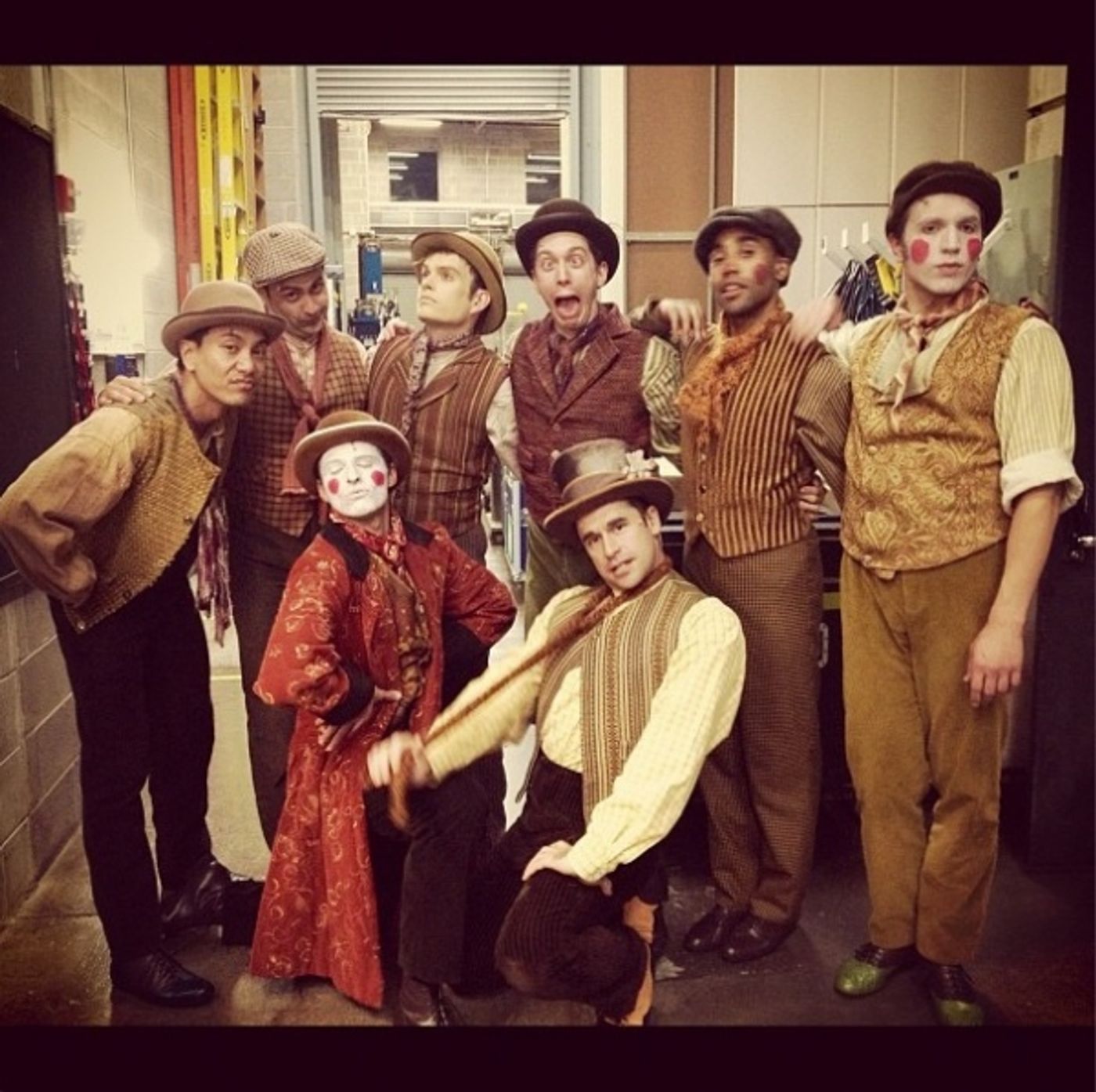 Photo Flash: Saturday Intermission Pics, Sept 15 - CHAPLIN, EVITA, Perez Hilton in NEWSical and More! Image