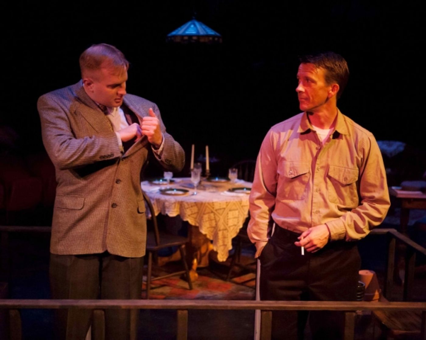 Photo Flash: First Look at Long Beach Playhouse's THE GLASS MENAGERIE Photo Flash: First Look at Long Beach Playhouse's THE GLASS MENAGERIE Image