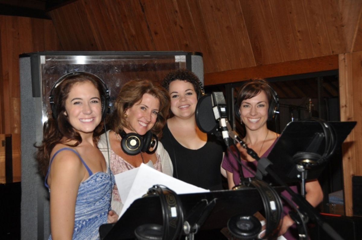 Emily Mechler, Rebecca Eichenberger, Melanie Field and Wendi Bergamini at 