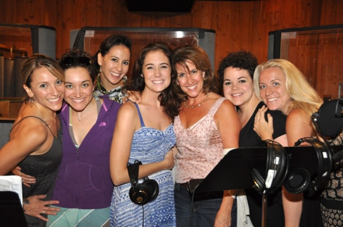 Erica Mansfield, Laurel Harris, Kristine Covillo, Emily Mechler, Rebecca Eichenberger, Melanie Field and Kristie Dale Sanders at 