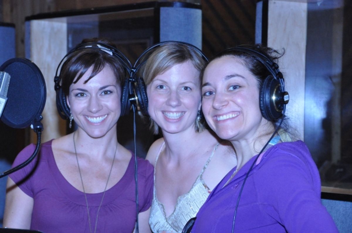 Wendi Beramini, Bridget Mills and Laurel Harris at 