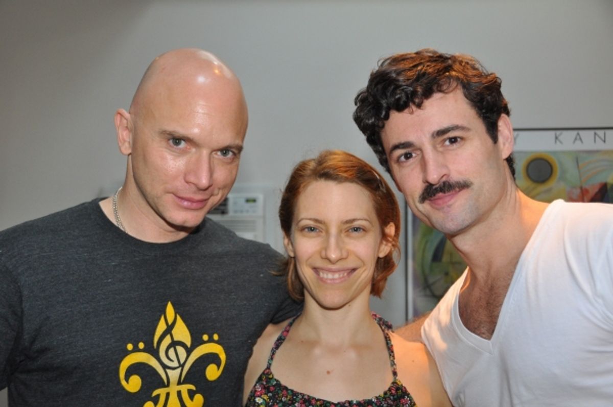 Michael Cerveris, Elana Roger and Max Von Essen at 