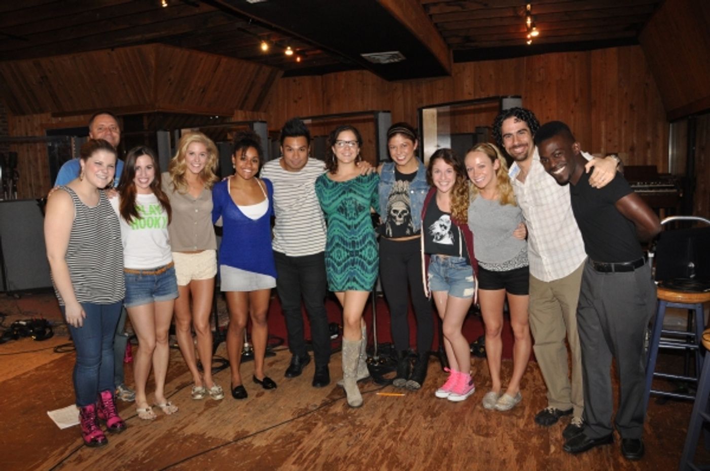 Exclusive Photos: Taylor Louderman, Ryann Redmond, and BRING IT ON Cast Sings 'Carols For A Cure' Image