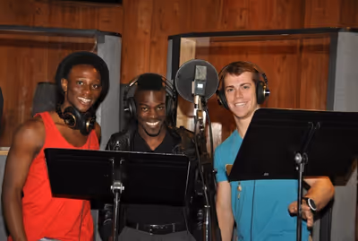 Gregory Haney, Will Wells and A.J. Blankenship
 Photo