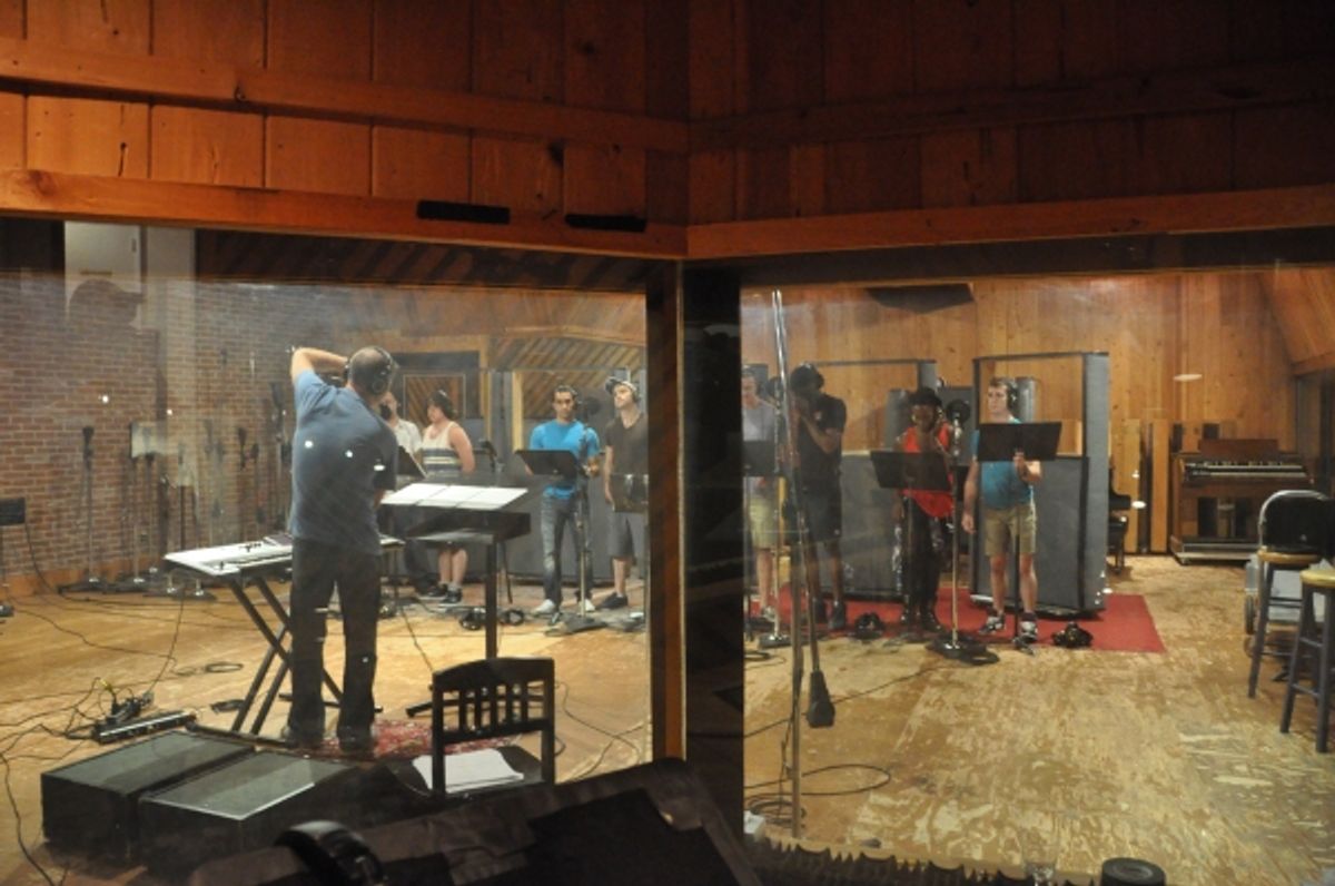 David Pepin with Russell Ramano, Teddy Toye, Bettis Richardson, Neil Haskell, Keith Gross, Dominique Johnson Gregory Haney and A.J. Blankenship
 at 