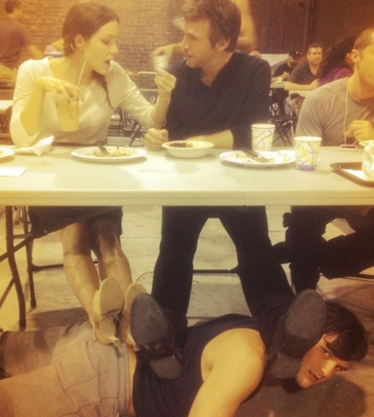 Katharine McPhee, Jack Davenport, Wesley Taylor at 