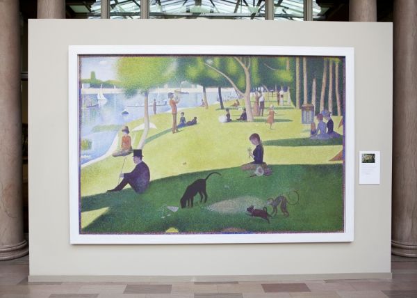 Photo Flash: Jason Danieley, Carmen Cusack and CST's SUNDAY IN THE PARK WITH GEORGE Perform at Art Institute of Chicago!  Image