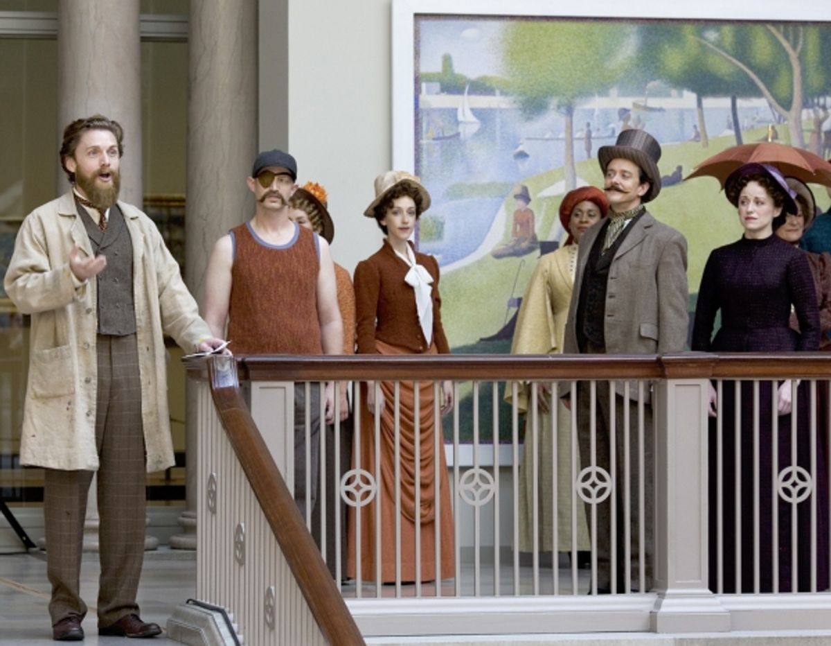 SUNDAY IN THE PARK WITH GEORGE Cast at 