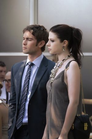 Chace Crawford as Nate Archibald and Michelle Trachtenberg as Georgina Sparks @ BroadwayWorld Chace Crawford as Nate Archibald and Michelle Trachtenberg as Georgina Sparks Photo