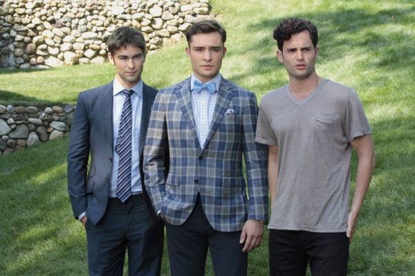 Chace Crawford as Nate Archibald, Michelle Trachtenberg as Georgina Sparks, Ed Westwi Photo