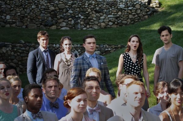  Chace Crawford as Nate Archibald, Michelle Trachtenberg as Georgina Sparks, Ed Westw Photo