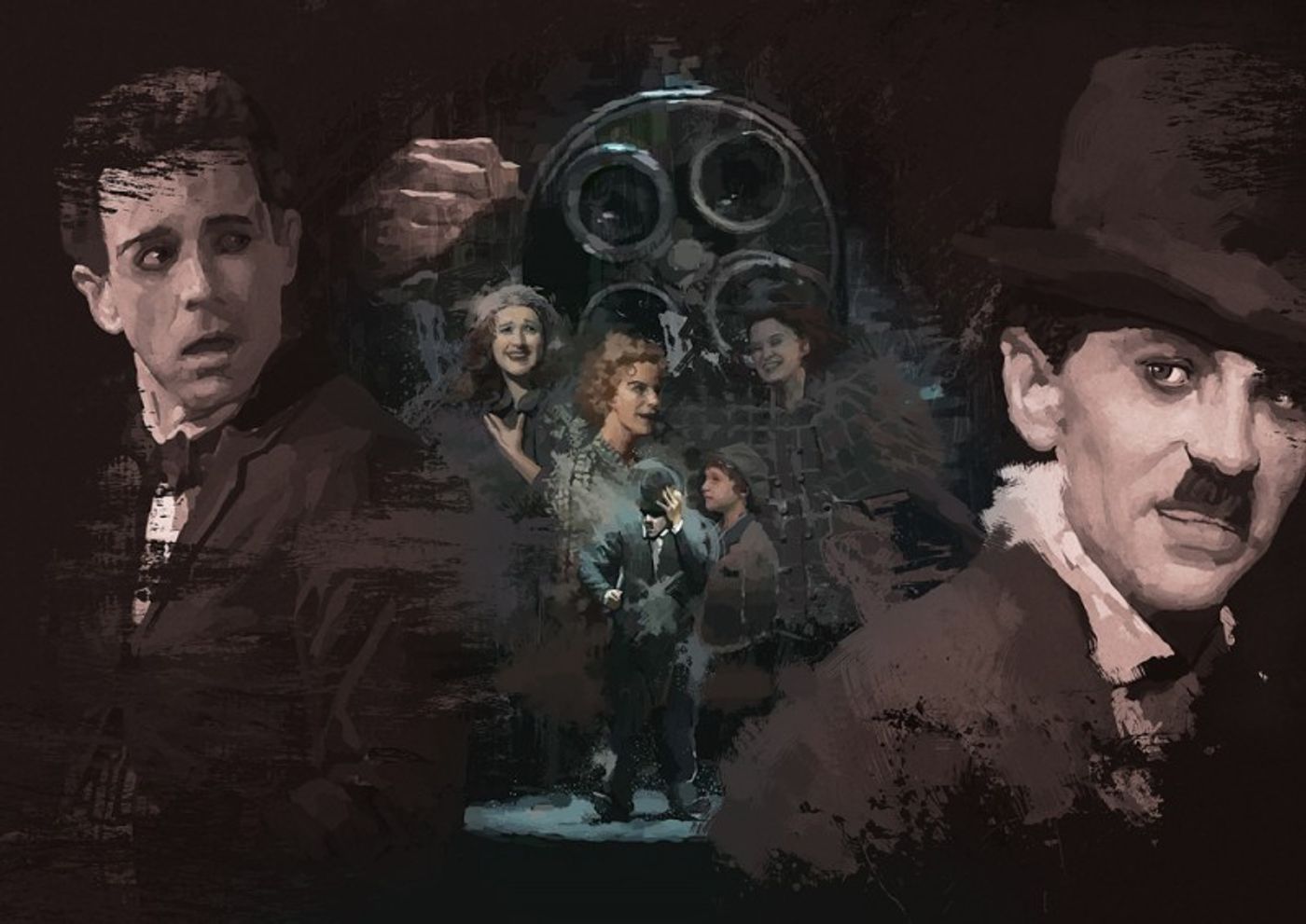 BWW Exclusive STAGE ART - CHAPLIN!  Image