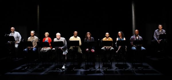  The cast: Bruce Kronenberg, Erik Jensen, Amelia Campbell, Brian Dennehy, Delroy Lind Photo