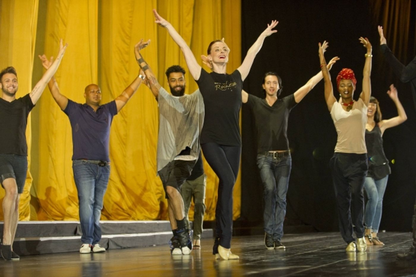 Photo Coverage: Sneak Peek at PROJECT RUNWAY on Thursday, September 20 - Debra Messing, The Rockettes & More!  Image