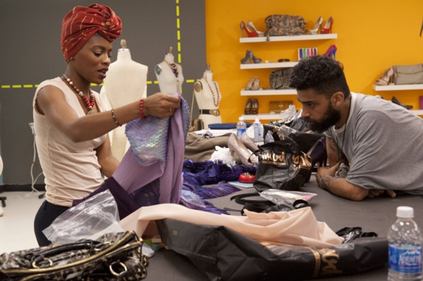 Photo Coverage: Sneak Peek at PROJECT RUNWAY on Thursday, September 20 - Debra Messing, The Rockettes & More!  Image