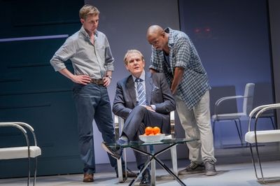  Gerard McCarthy, Robert Bathurst, Oliver Wilson Photo
