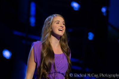  Stephanie La Rochelle sings The Climb Photo