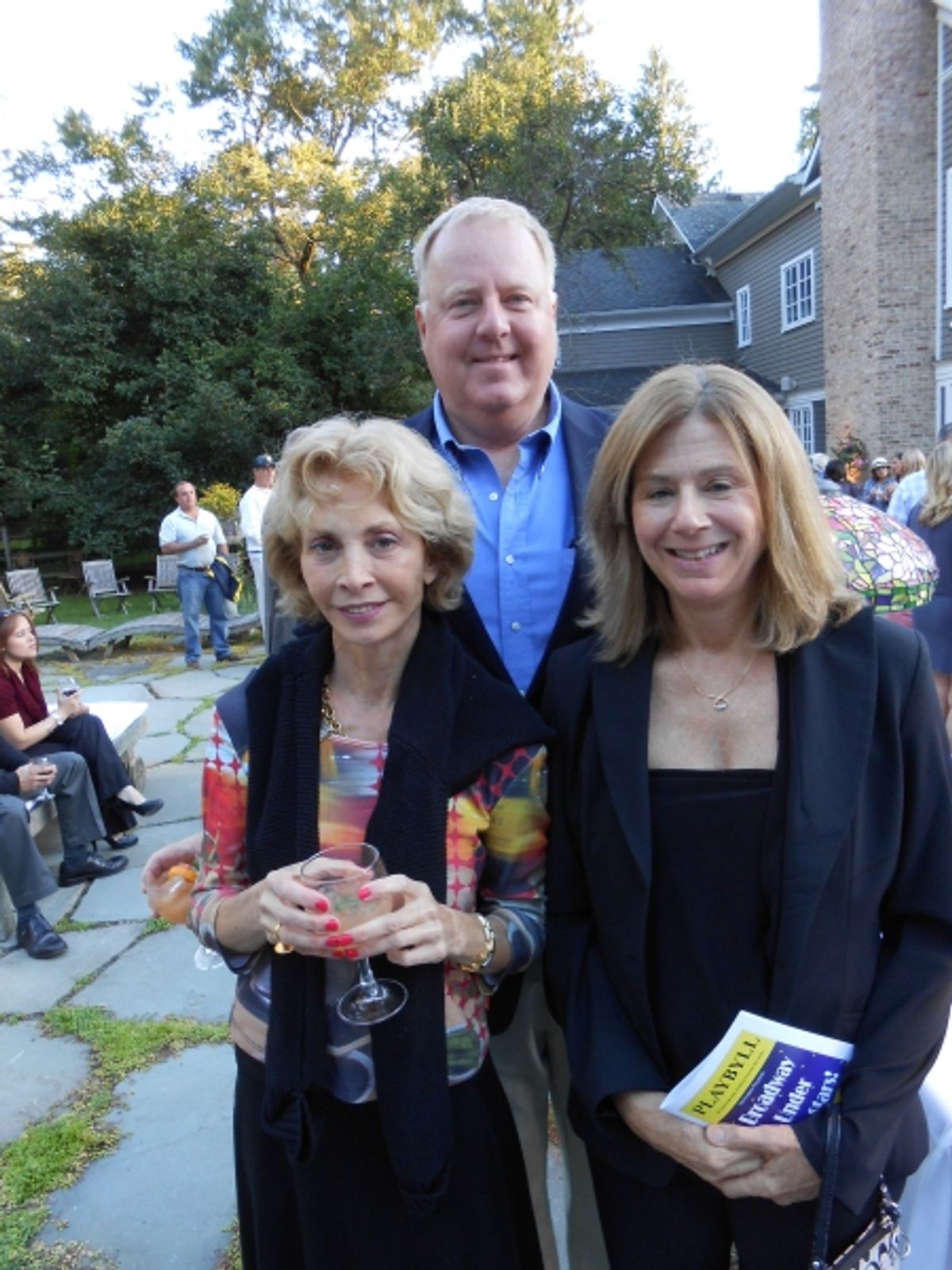 Marueen Chatfield, Hampton Sailer and Christine Layng at 