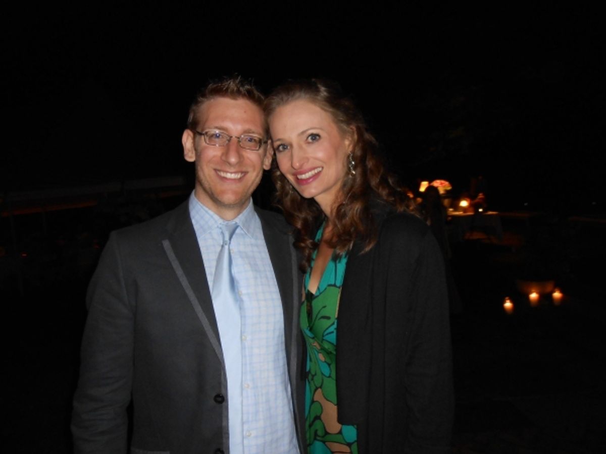  Christian Lerch and Jessica Burrows at 