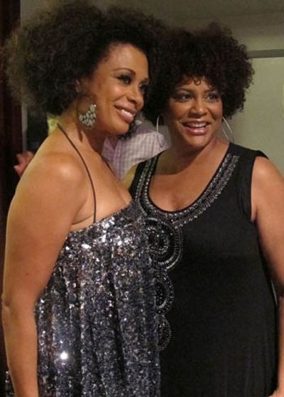 Tony Award-winner Valarie Pettiford with Kim Coles Photo
