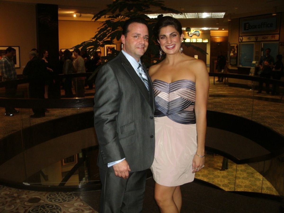 Tom Moore and Amy Brophy at 