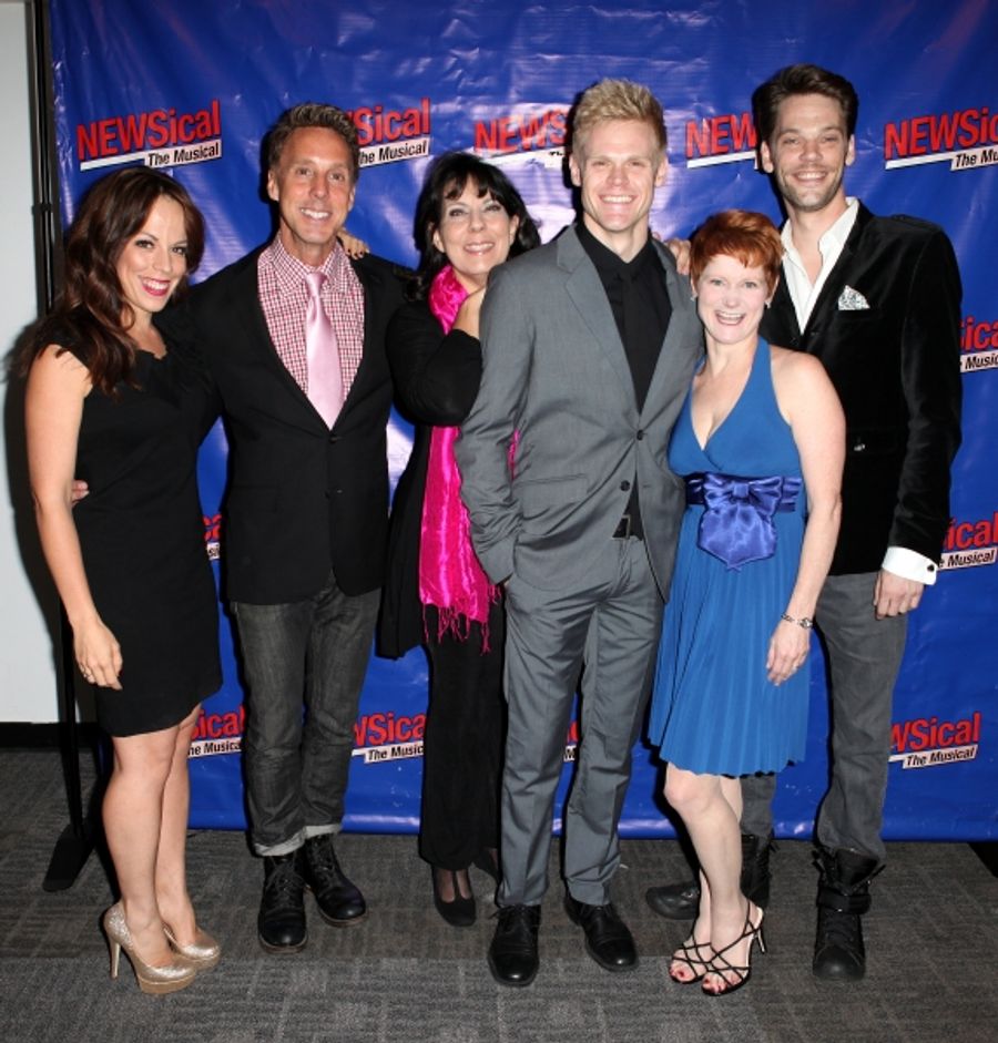 Photo Coverage: Perez Hilton Opens in NEWSical The Musical Image