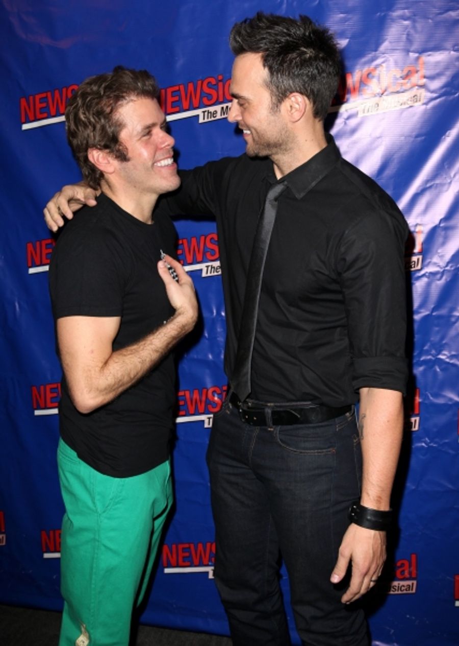 Photo Coverage: Perez Hilton Opens in NEWSical The Musical Image