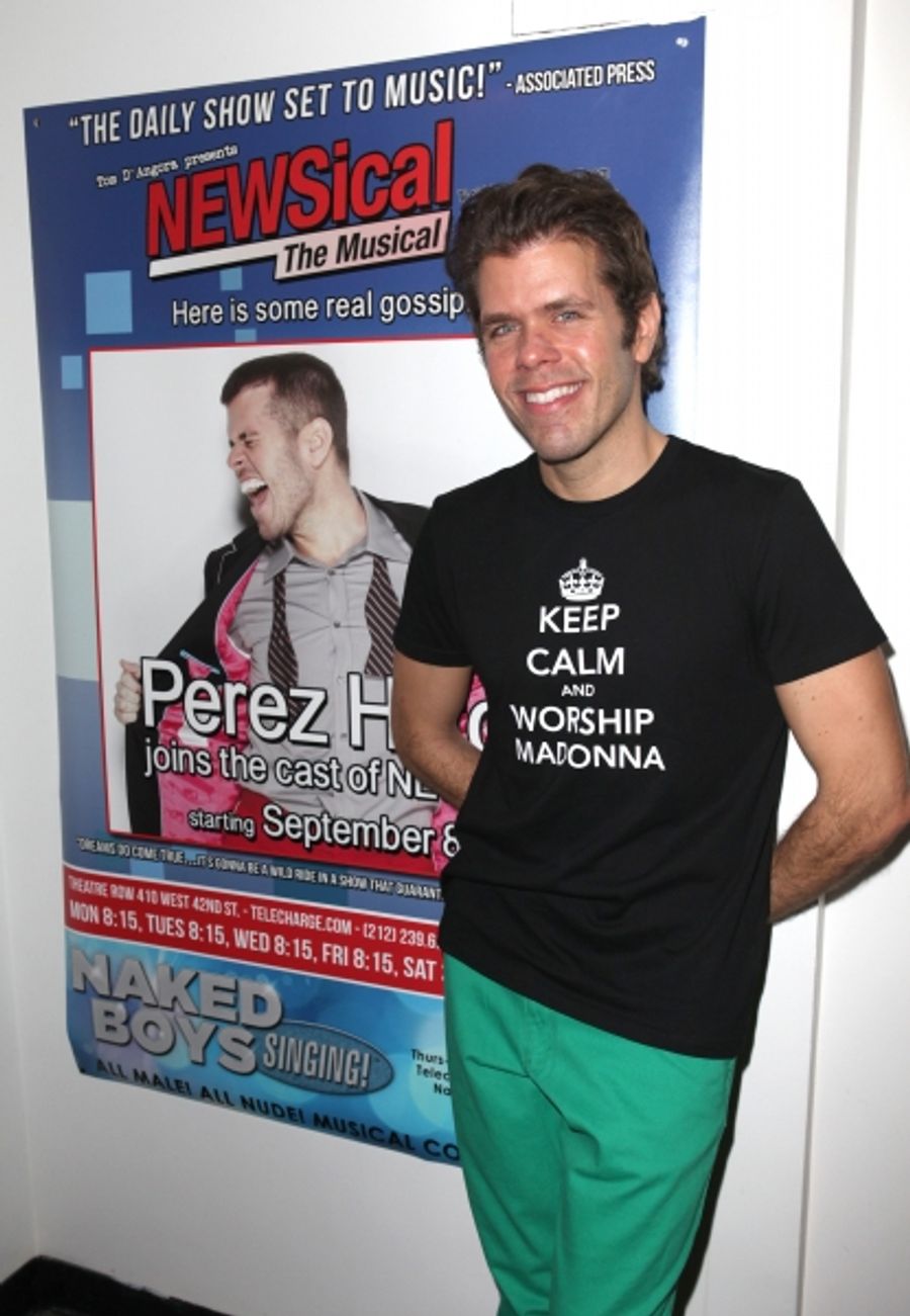 Photo Coverage: Perez Hilton Opens in NEWSical The Musical Image