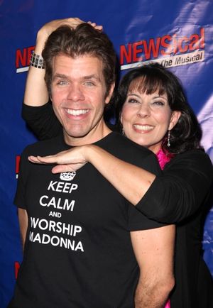 Christine Pedi & Perez Hilton Photo