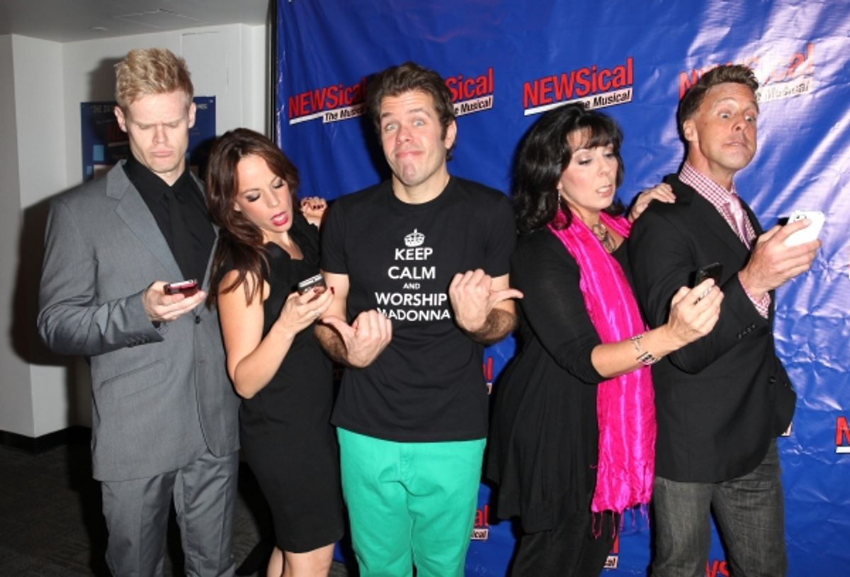  Tommy Walker, Leslie Kritzer, Perez Hilton, Christine Pedi, Michael West at 