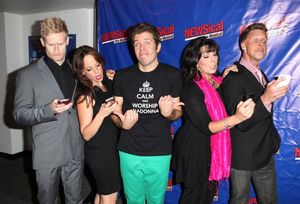 Tommy Walker, Leslie Kritzer, Perez Hilton, Christine Pedi, Michael West @ BroadwayWorld Tommy Walker, Leslie Kritzer, Perez Hilton, Christine Pedi, Michael West Photo