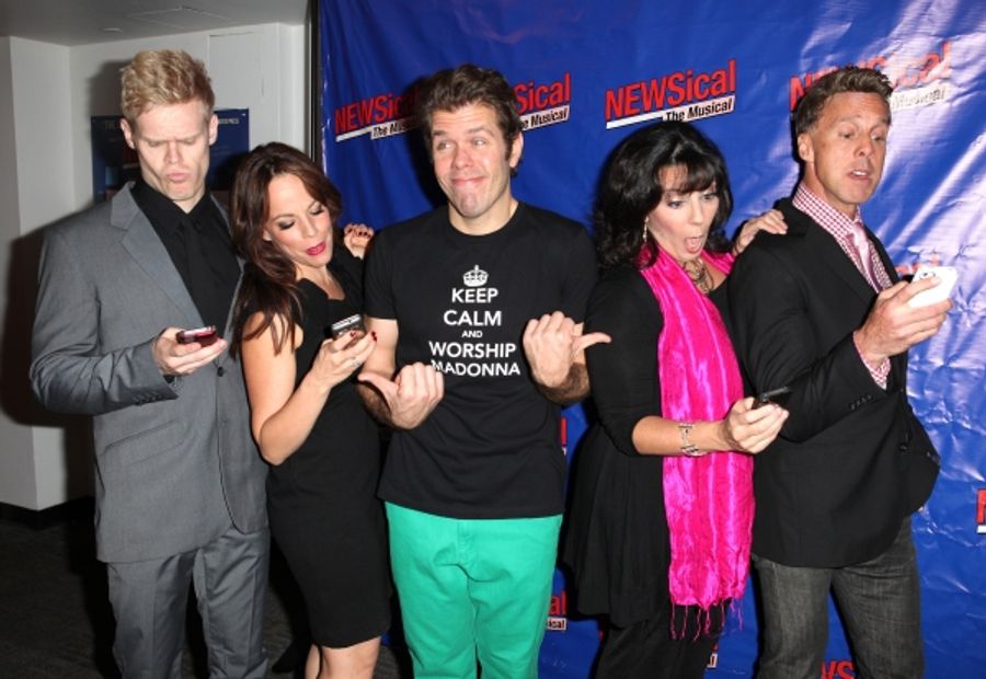 Photo Coverage: Perez Hilton Opens in NEWSical The Musical Image