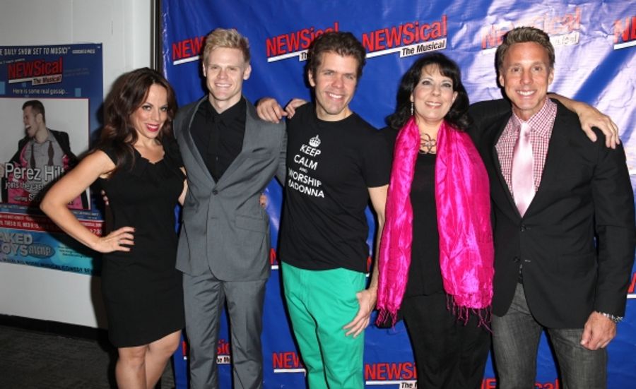 Photo Coverage: Perez Hilton Opens in NEWSical The Musical Image