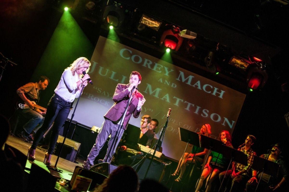 Julia Mattison and Corey Mach at 