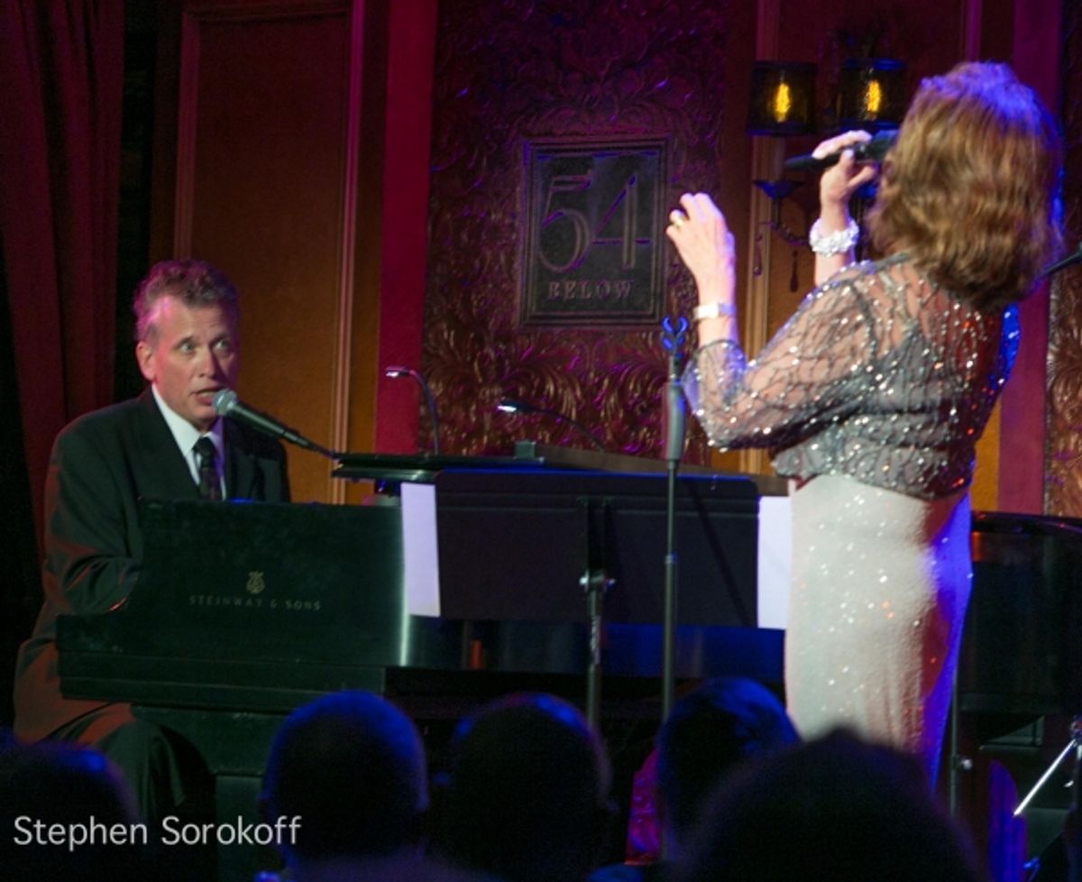 Billy Stritch & Linda Lavin at 