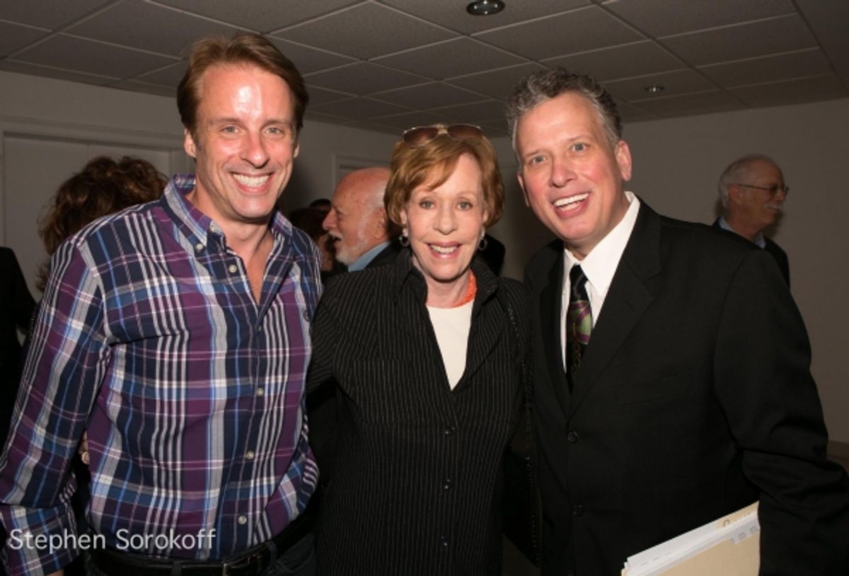 Doug Major, Carol Burnett, Billy Stritch at 